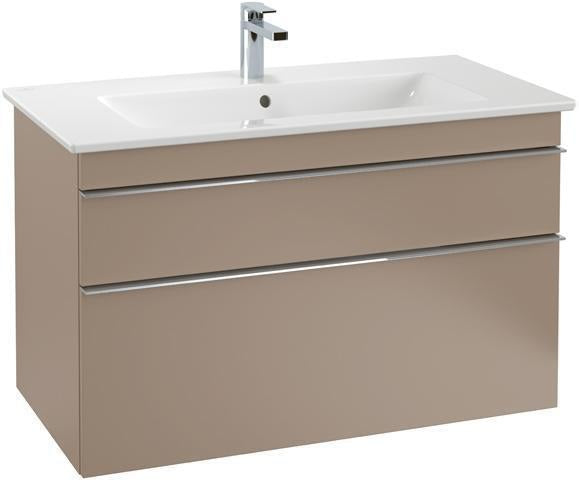 Villeroy & Boch VENTICELLO Waschtischunterschrank 753 mm Santana Oak mit 2 Auszügen und Glasabtrennungen
