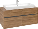Villeroy & Boch Waschtischunterschrank Collaro C09100 1200 mm Kansas Oak mit 4 Auszügen