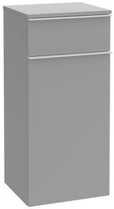 Villeroy & Boch VENTICELLO Seitenschrank Eiche matt 404 mm – wandhängend, Soft-Close, Anschlag rechts