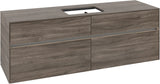 Villeroy & Boch Waschtischunterschrank Collaro C120 B0 1600 mm Stone Oak mit Beleuchtung und SoftClosing