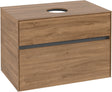 Villeroy & Boch Waschtischunterschrank Collaro Kansas Oak 800 mm mit SoftClosing und Push-Open
