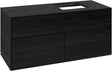 Villeroy & Boch Waschbeckenunterschrank Collaro C130 00 500x548x1200mm Eckig Black Oak