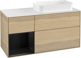 Villeroy & Boch Finion Waschbeckenunterschrank 1200 mm Glossy White Lacquer mit LED-Beleuchtung