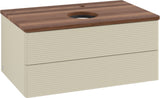 Villeroy & Boch Waschbeckenunterschrank Antao 800x360x500 mm Anthracite Matt Lacquer mit Auszugsbeleuchtung