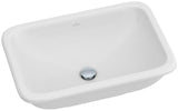 Villeroy & Boch Loop & Friends Einbauwaschtisch 600x405 mm rechteckig mit Überlauf Weiß Alpin
