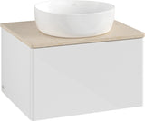 Villeroy & Boch Antao Waschbeckenunterschrank 600 mm Glossy White Lacquer mit LED-Beleuchtung