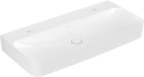 Villeroy & Boch Wandwaschbecken Finion 41681L 1000 mm Rechteck Weiß Alpin CeramicPlus