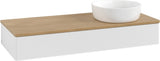 Villeroy & Boch Waschtischunterschrank Antao K12111 1200 mm Glossy White Lacquer mit Auszug