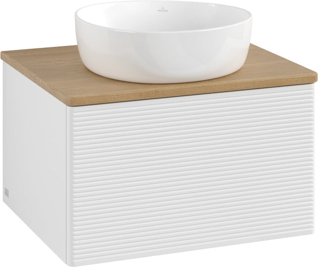 Villeroy & Boch Antao Waschtischunterschrank 600 mm Glossy White mit Push-to-Open