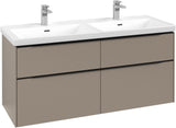 Villeroy & Boch Waschtischunterschrank Subway 3.0 C 568L0 1272 mm Brilliant White mit LED