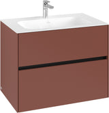 Villeroy & Boch Waschbeckenunterschrank Collaro C13800 White Oak – 796 mm, 2 Auszüge, SoftClosing