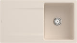 Villeroy & Boch Siluet 50 flat Flächenbündige Spüle 880x490mm Weiß Alpin CeramicPlus