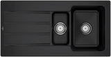 Villeroy & Boch Einbauspüle Architectura 60 XR 1000x510mm Ebony CeramicPlus