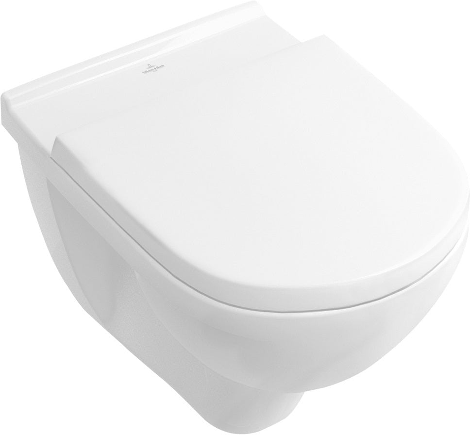 Villeroy & Boch O.novo Tiefspül-WC 5660R0 spülrandlos 360x560mm Weiß Alpin CeramicPlus