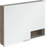 Villeroy & Boch Spiegelschrank My View+ A48110 1000 mm Graphite mit LED-Beleuchtung und Sensordimmer