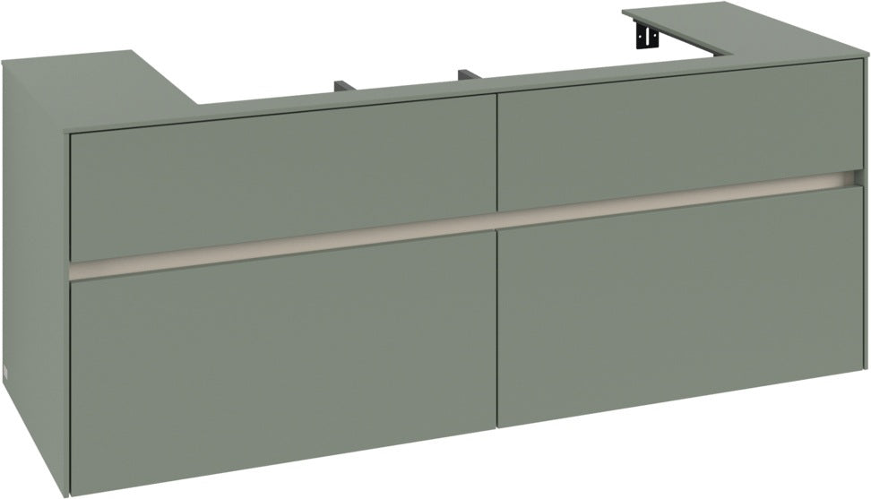 Villeroy & Boch Waschbeckenunterschrank Collaro C092 White Oak 1400 mm