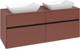 Villeroy & Boch Waschtischunterschrank Collaro C119 B0 1400 mm White Oak mit Beleuchtung