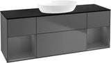 Villeroy & Boch Finion Waschtischunterschrank 1600 mm Glossy White Lacquer mit Beleuchtung
