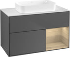 anthrazit / Mitteldichte Faserplatte (MDF) / F661P C
