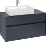 Villeroy & Boch Waschtischunterschrank Collaro C126 B0 1000 mm White Oak mit Beleuchtung