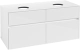 Villeroy & Boch Waschtischunterschrank Collaro C044 Glossy White 1200 mm mit 4 Auszügen