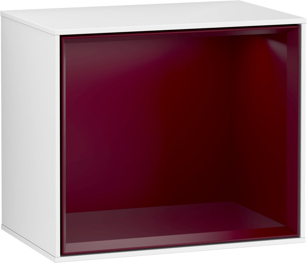 Villeroy & Boch Finion Regalmodul G580GF 418x358x270mm Glossy White Lacquer mit Beleuchtung