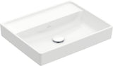 Villeroy & Boch Collaro Wandwaschbecken 550x440 mm Weiß Alpin Rechteck
