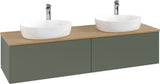 Villeroy & Boch Antao Waschtischunterschrank 1600 mm Anthracite Matt mit 2 Auszügen