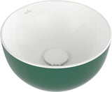 Villeroy & Boch Aufsatzwaschbecken Artis 438932 – Rund, TitanCeram, Forest, 325 mm