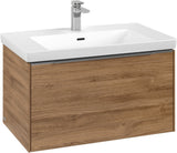 Villeroy & Boch Waschtischunterschrank Subway 3.0 C 573L0 Brilliant White mit Beleuchtung