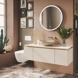 Villeroy & Boch Aufsatzwaschbecken Loop & Friends 4A4 420 mm rund Stone White CeramicPlus