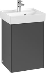Villeroy & Boch Waschbeckenunterschrank Collaro C005 White Oak 410 mm – Eckig, SoftClosing, Wandmontage