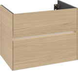 Villeroy & Boch Waschbeckenunterschrank Collaro C13800 White Oak – 796 mm, 2 Auszüge, SoftClosing