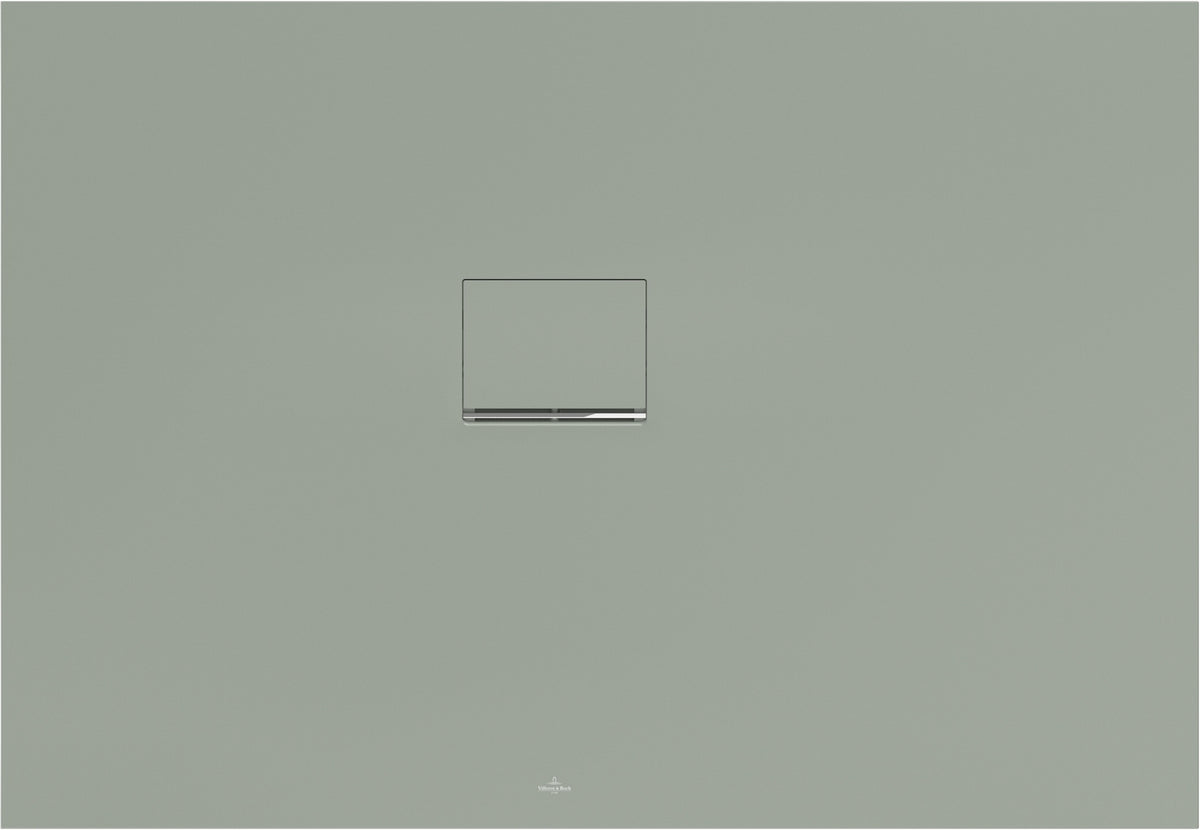 Villeroy & Boch Squaro Infinity Duschwanne 1300x750mm Morning Green – Rechteck, Rutschhemmung C