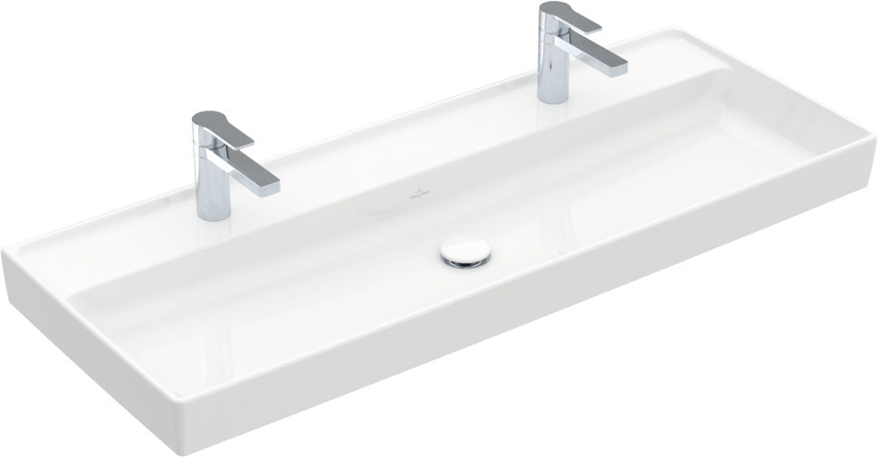 Villeroy & Boch Schrankwaschtisch Collaro 1200x470mm Rechteck Weiß Alpin