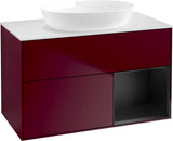 Villeroy & Boch Finion Waschtischunterschrank FA21GFGF 1000 mm Glossy White Lacquer
