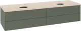 Villeroy & Boch Antao Waschtischunterschrank 1600 mm Anthrazit Matt mit LED-Beleuchtung