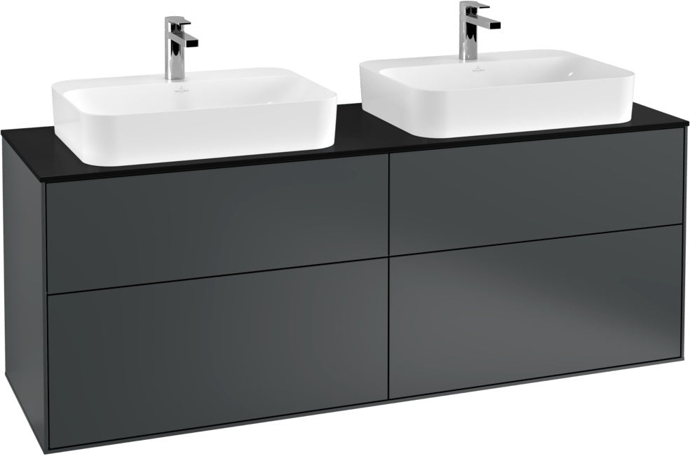 Villeroy & Boch Finion Waschtischunterschrank 1600 mm Glossy White Lacquer, 4 Auszüge