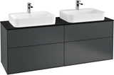 Villeroy & Boch Finion Waschtischunterschrank 1600 mm Glossy White Lacquer, 4 Auszüge
