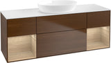 Villeroy & Boch Finion Waschtischunterschrank GD01GF 1600 mm Glossy White Lacquer mit Beleuchtung
