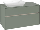 Villeroy & Boch Collaro Waschbeckenunterschrank C110 B0 White Oak 1000 mm mit LED-Beleuchtung