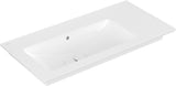 Villeroy & Boch Schrankwaschtisch Venticello 1000x500 mm Weiß Alpin, Becken links, mit Überlauf