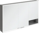 Villeroy & Boch Spiegelschrank My View+ A48113 1300 mm Graphite mit LED-Beleuchtung und Sensordimmer