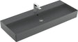 Villeroy & Boch Wandwaschbecken Memento 2.0 1200x470mm Graphite CeramicPlus – Matt, TitanCeram, 1 Hahnloch