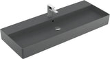 Villeroy & Boch Wandwaschbecken Memento 2.0 1200x470mm Graphite CeramicPlus – Matt, TitanCeram, 1 Hahnloch