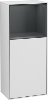 Villeroy & Boch Finion Seitenschrank G510GF, 418 mm, Glossy White Lacquer, mit Beleuchtung
