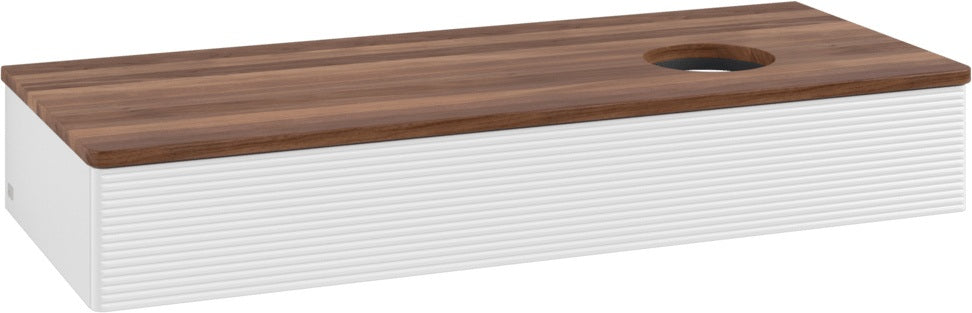 Villeroy & Boch Waschtischunterschrank Antao K12111 1200 mm Glossy White Lacquer mit Auszug