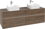 Villeroy & Boch Waschtischunterschrank Collaro C052 B0 1600 mm Arizona Oak mit Beleuchtung