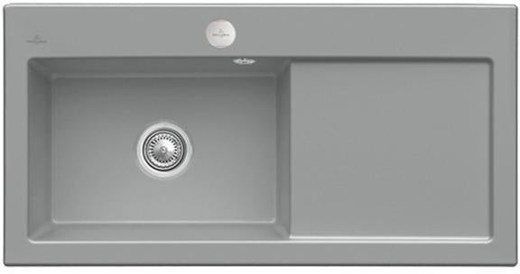 Villeroy & Boch SUBWAY 60 XL Spüle 1000x510mm Timber mit CeramicPlus, Becken links