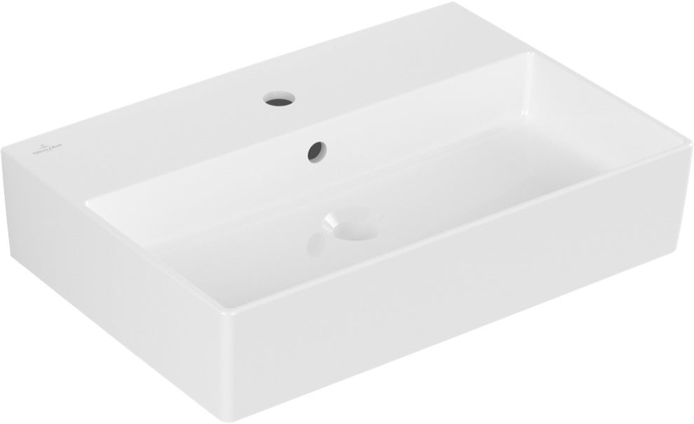 Villeroy & Boch Wandwaschbecken Memento 2.0 4A2260 600x420mm Rechteck Weiß Alpin TitanCeram